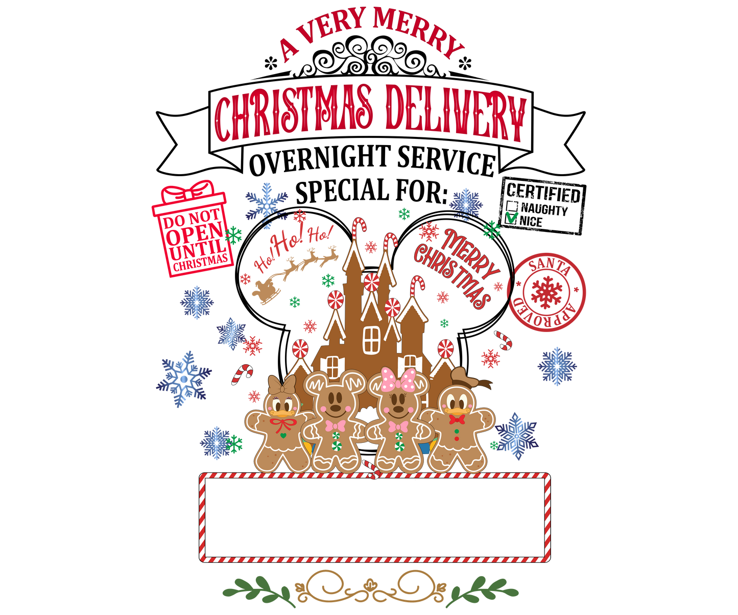 Personalized Santa Sacks