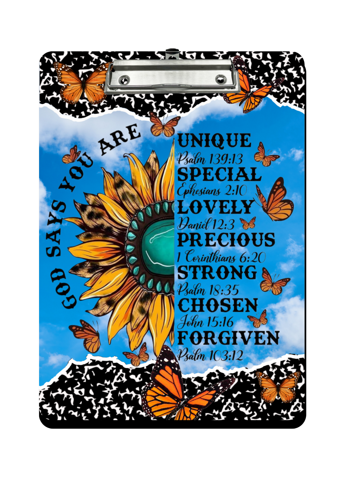 "God Says You Are" - Clipboard