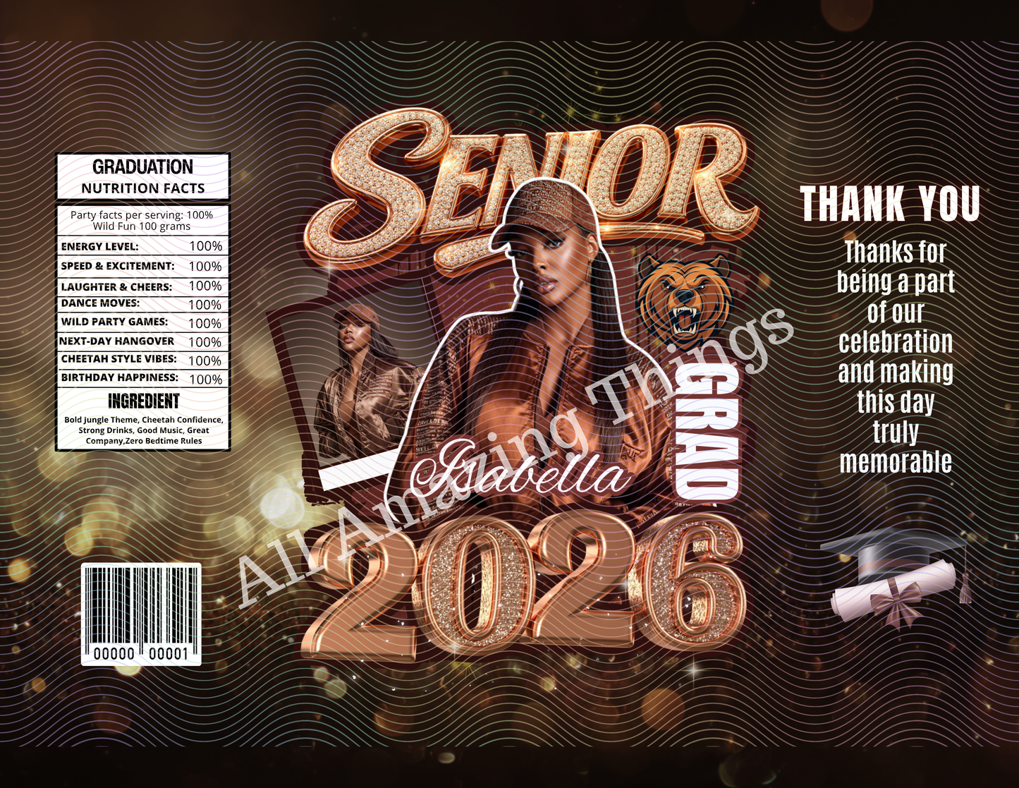 GRAD 2026 CHIP BAGS