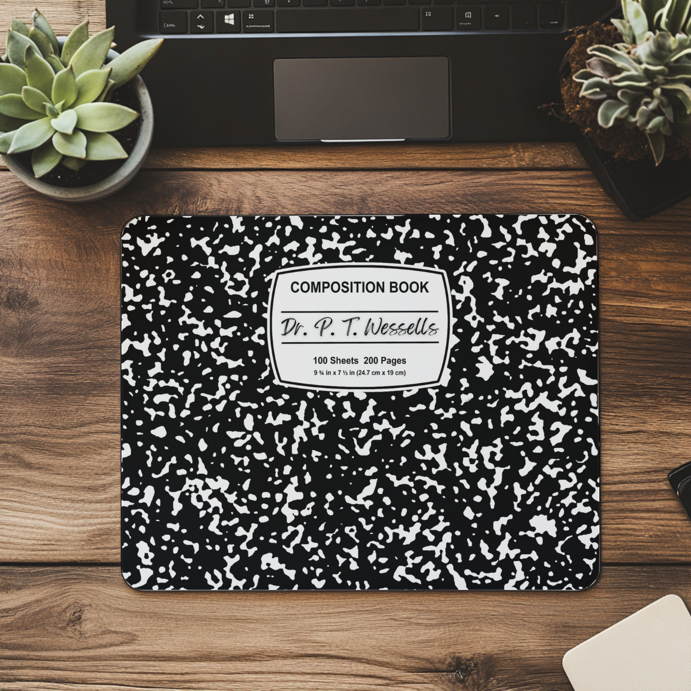 Personalized Teacher's Mouse Pad