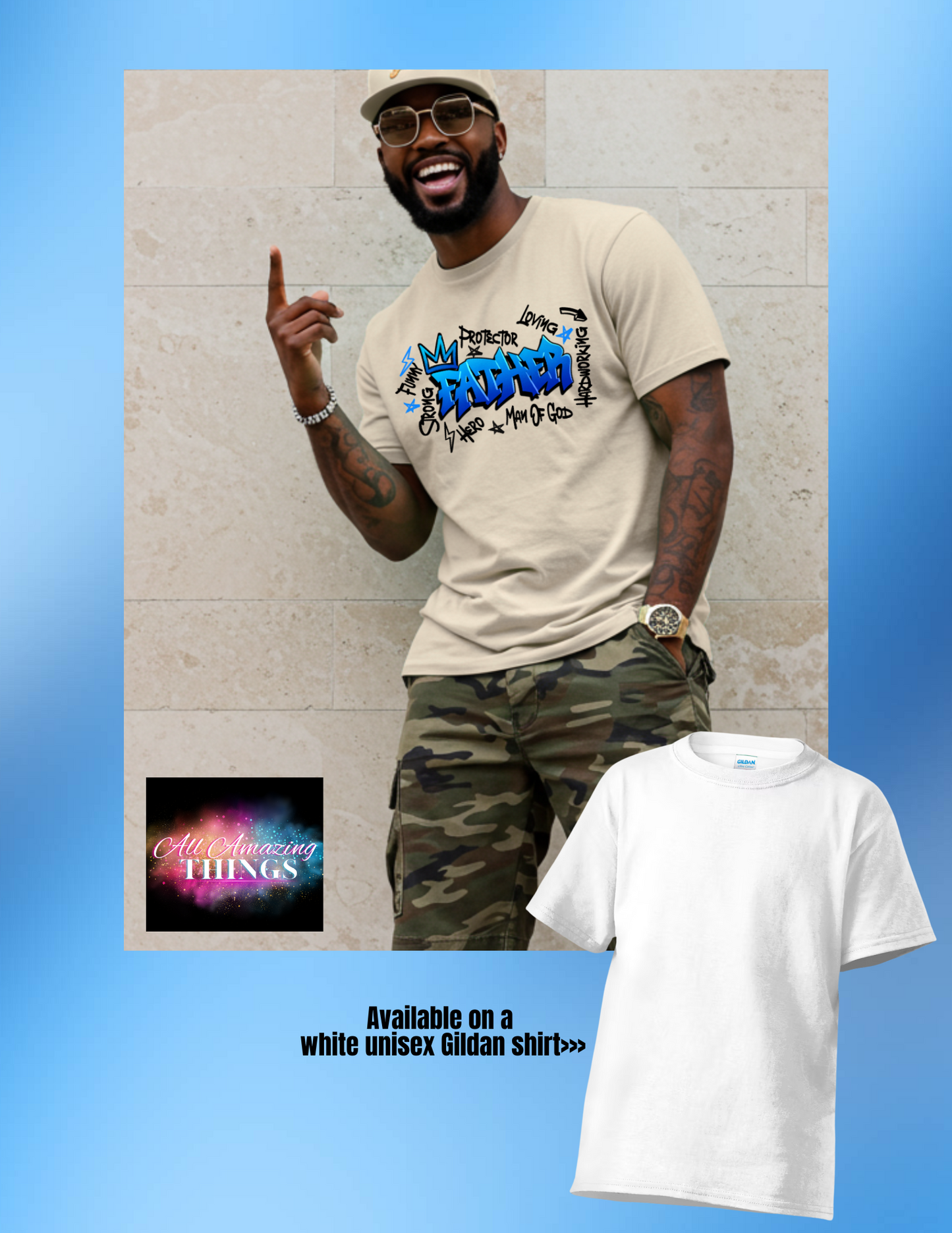 "Father - Graffiti" t-shirt