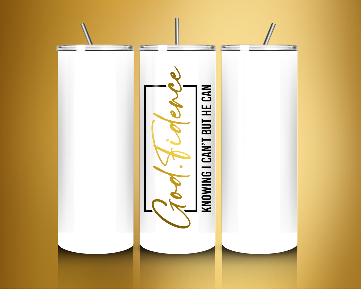 "God-Fidence" Tumbler