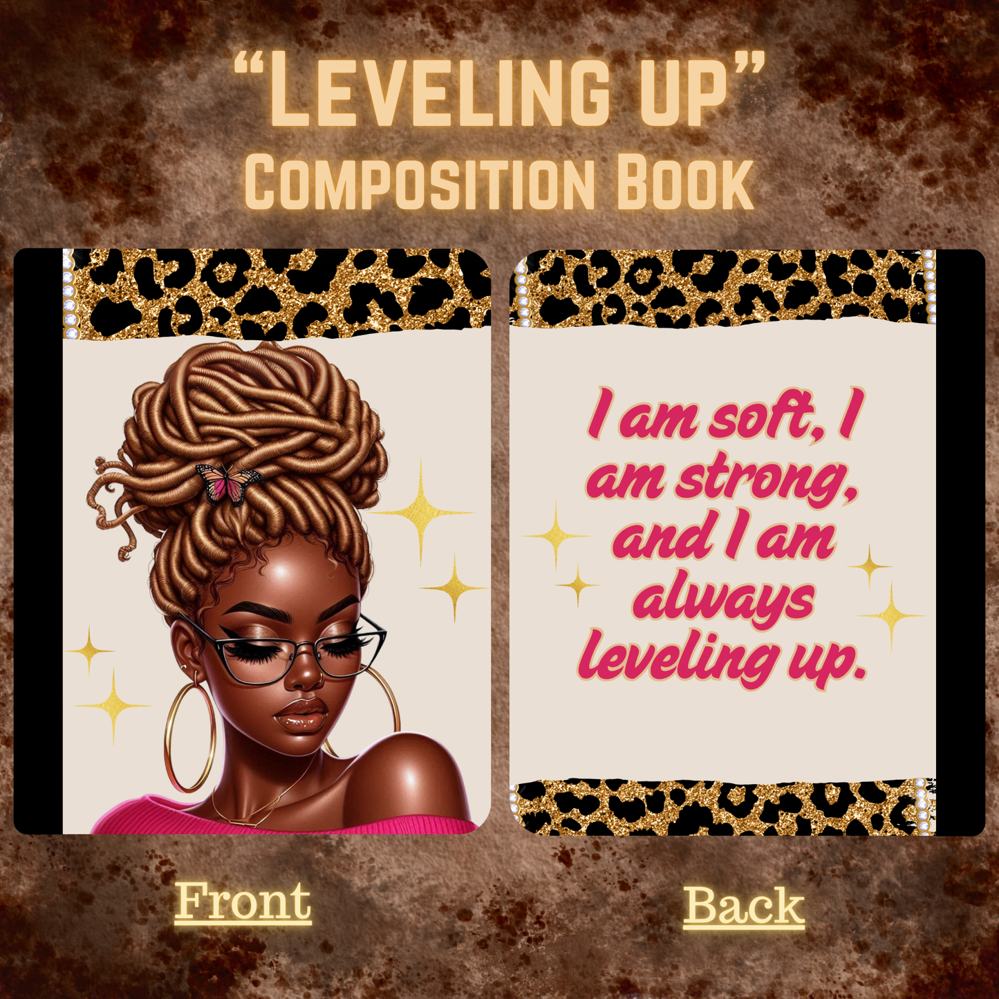 "Leveling Up" - Composition Book