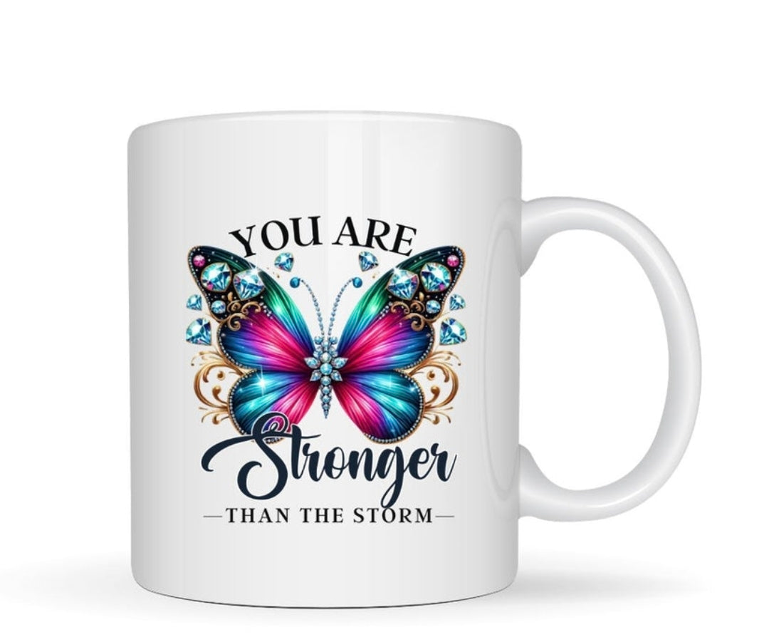 "You are Stronger" Inspirational Mug
