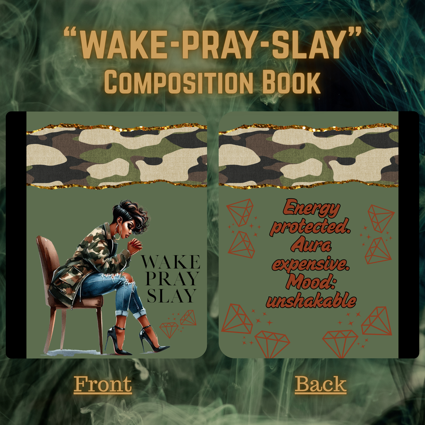 "Wake-Pray-Slay" - Composition Book