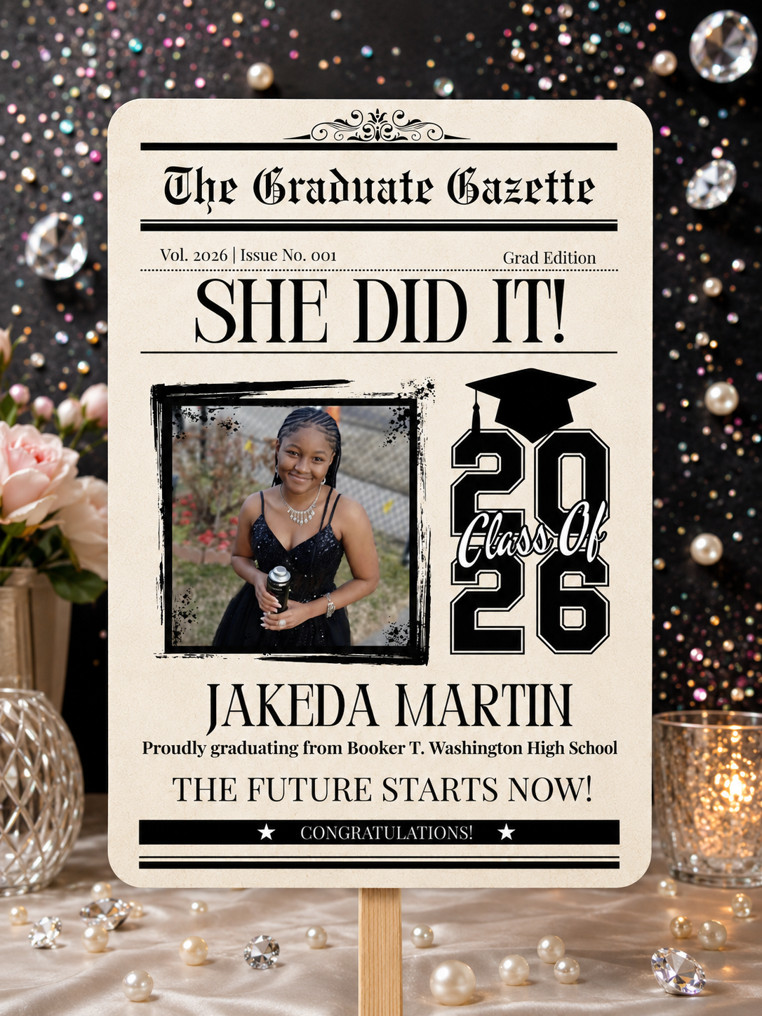 GRAD 2026 FAN NEWSPAPER STYLE