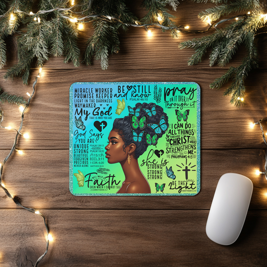 "Blessed Woman" Mousepad
