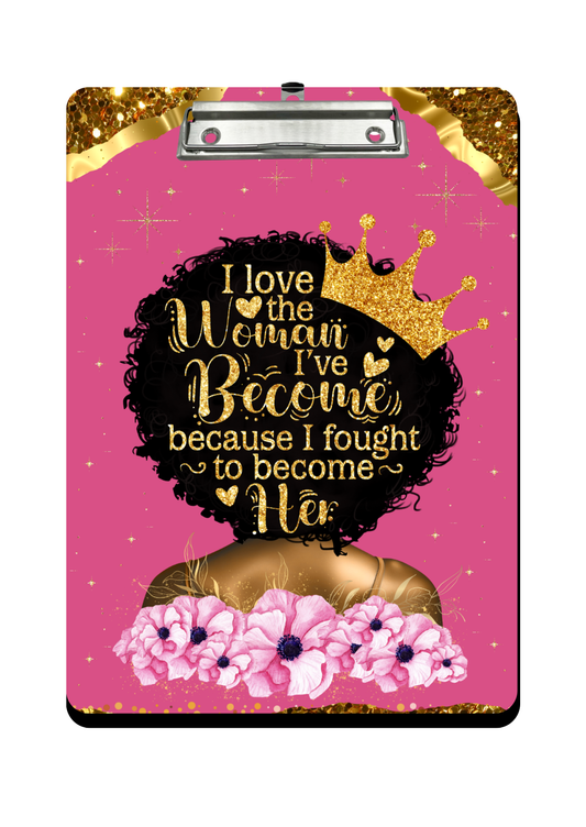 "The Woman I've Become" - Clipboard