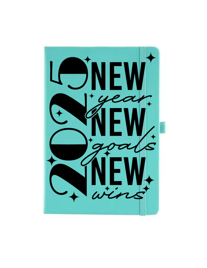 "2025" Blank Notebook