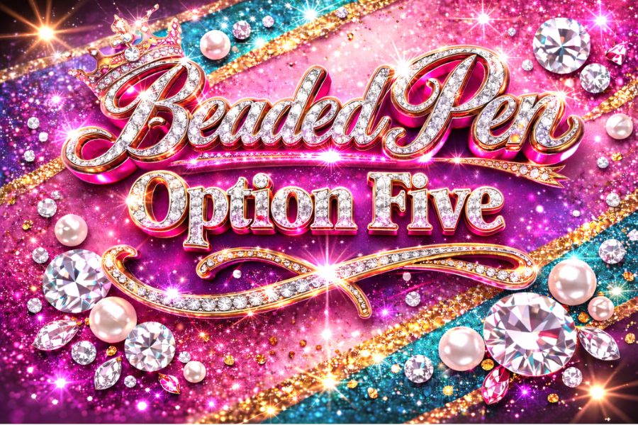 Beaded Pen - Live Claim ONLY