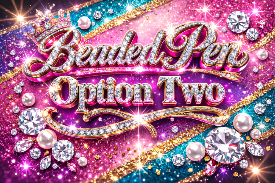 Beaded Pen - Live Claim ONLY