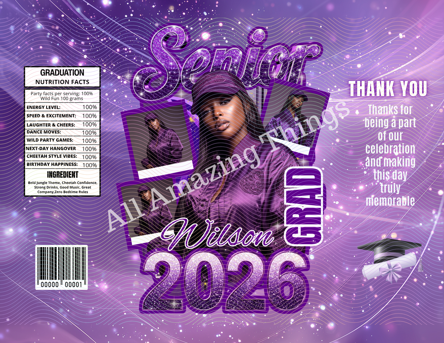 GRAD 2026 CHIP BAGS