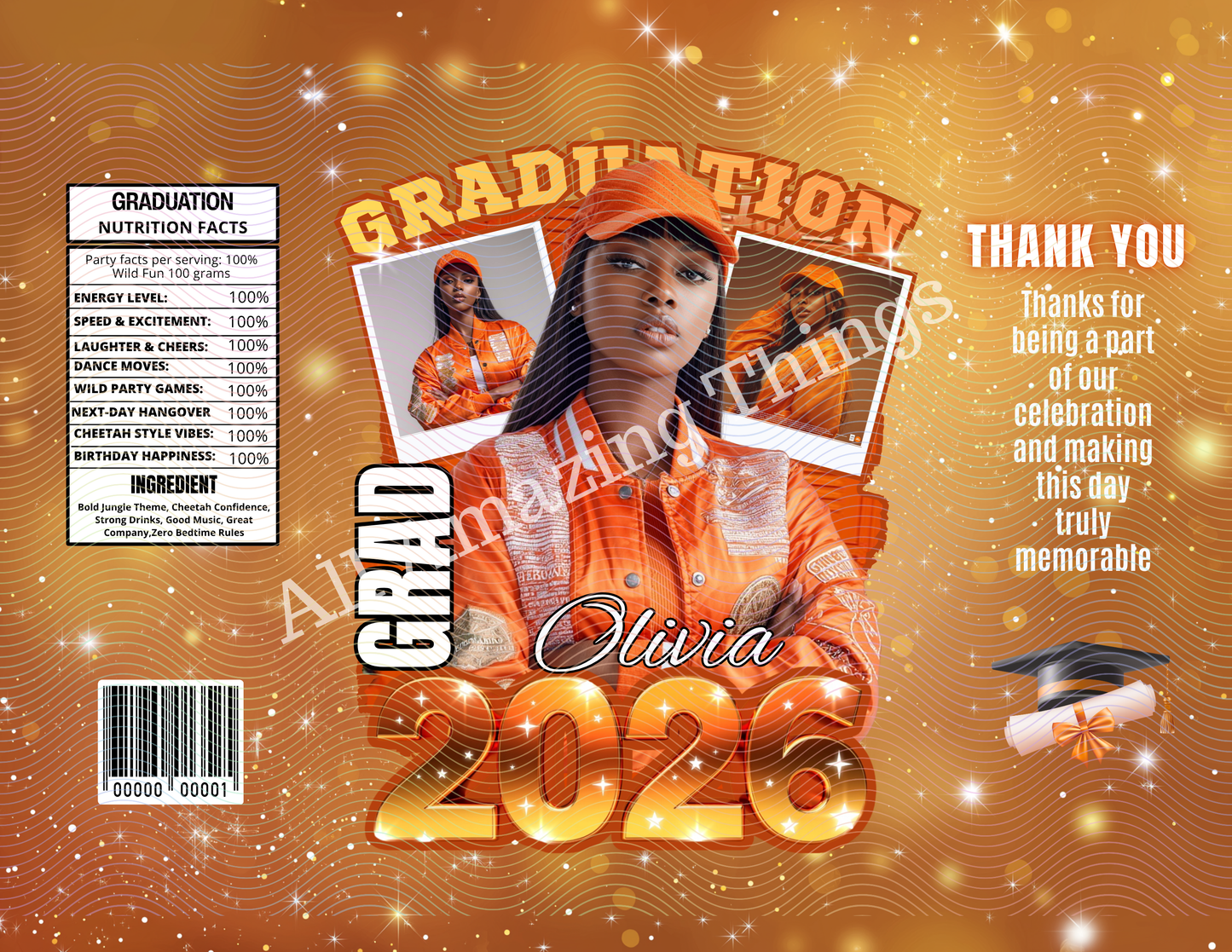 GRAD 2026 CHIP BAGS