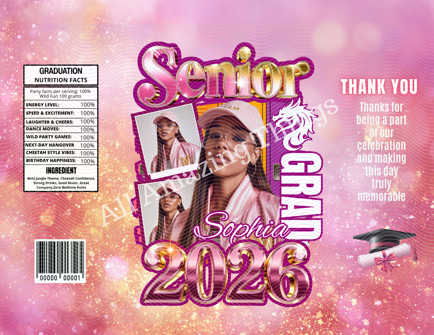 GRAD 2026 CHIP BAGS