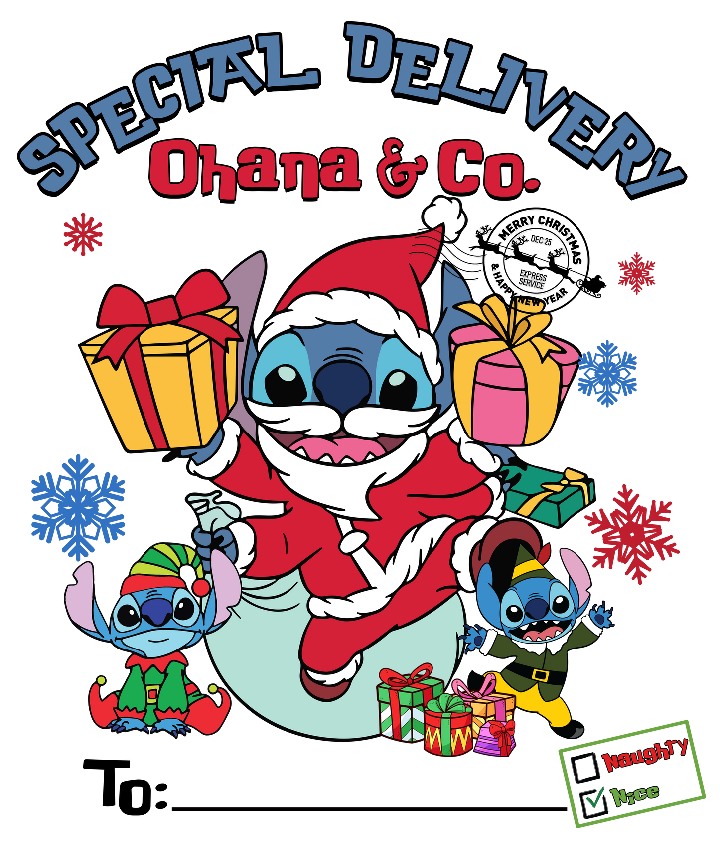 Personalized Santa Sacks