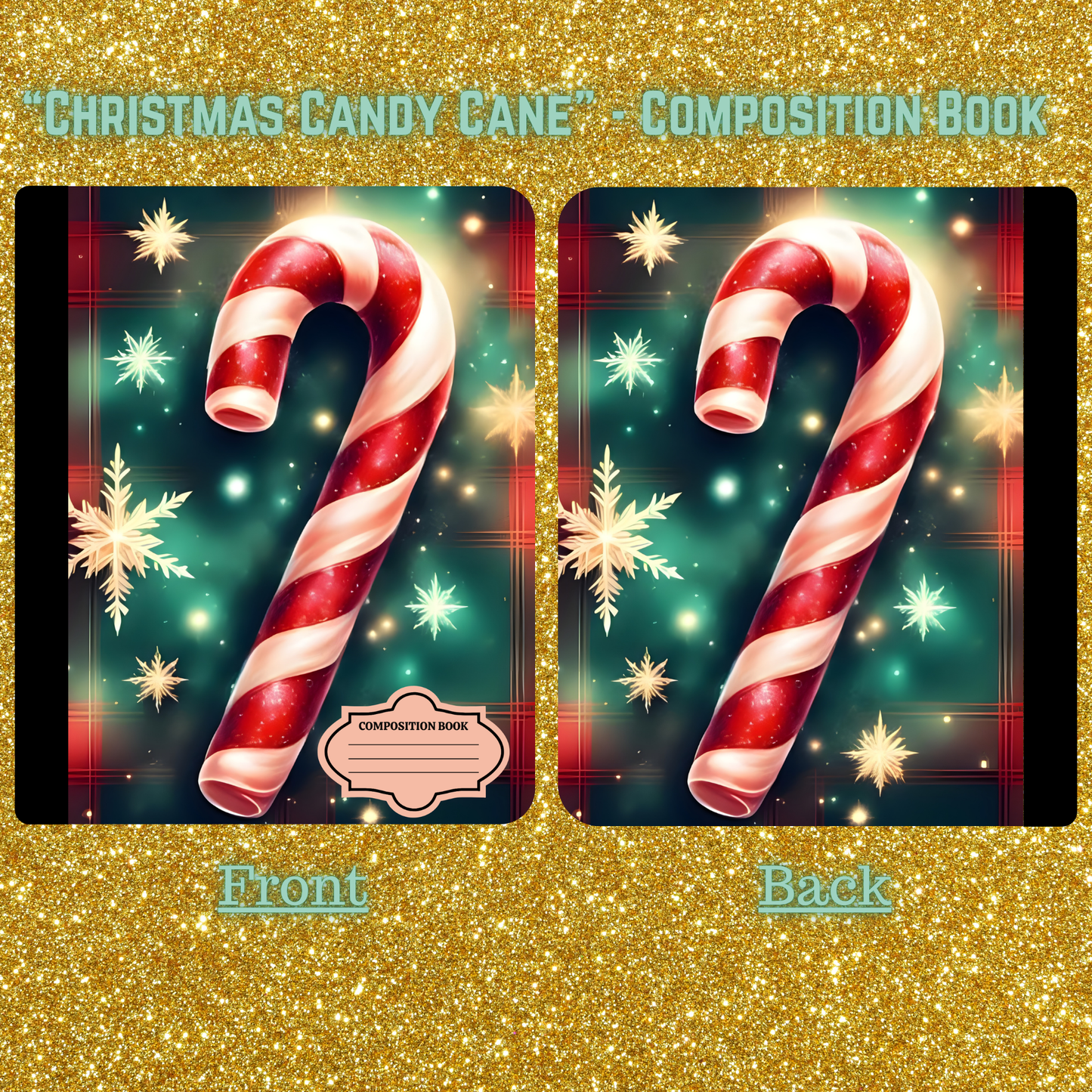"Christmas Candy Cane" - Comp Book