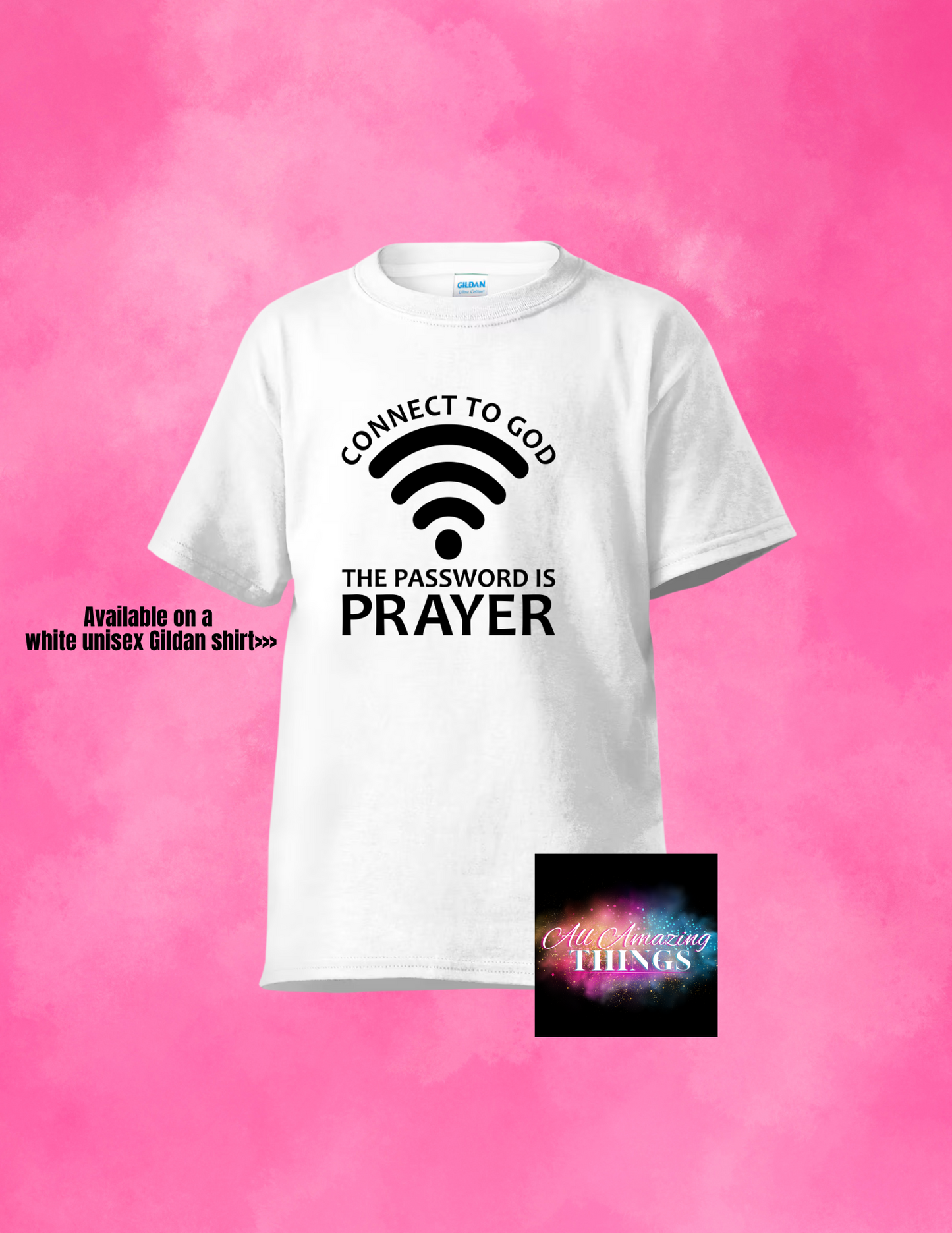 "Connect to God" t-shirt