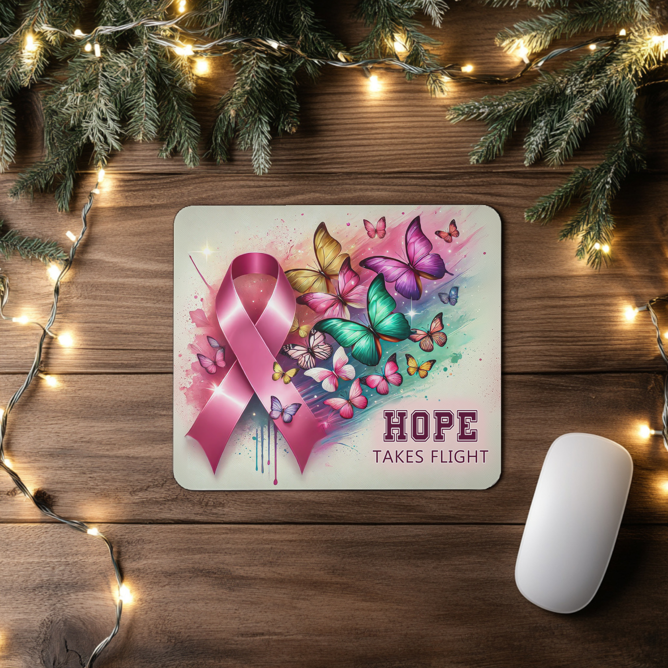 "Hope Takes Flight" - Mousepad