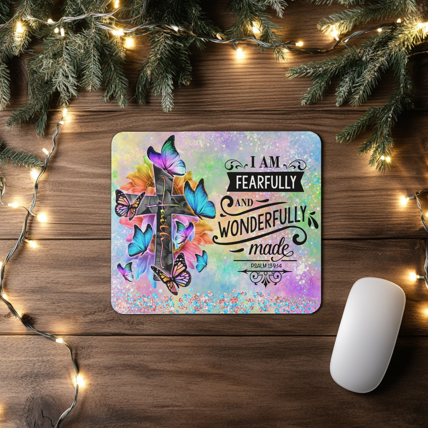 "I Am Fearfully and Wonderfully Made" Mousepas