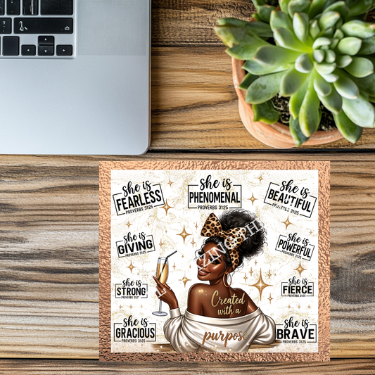 "She Is" - Mousepad