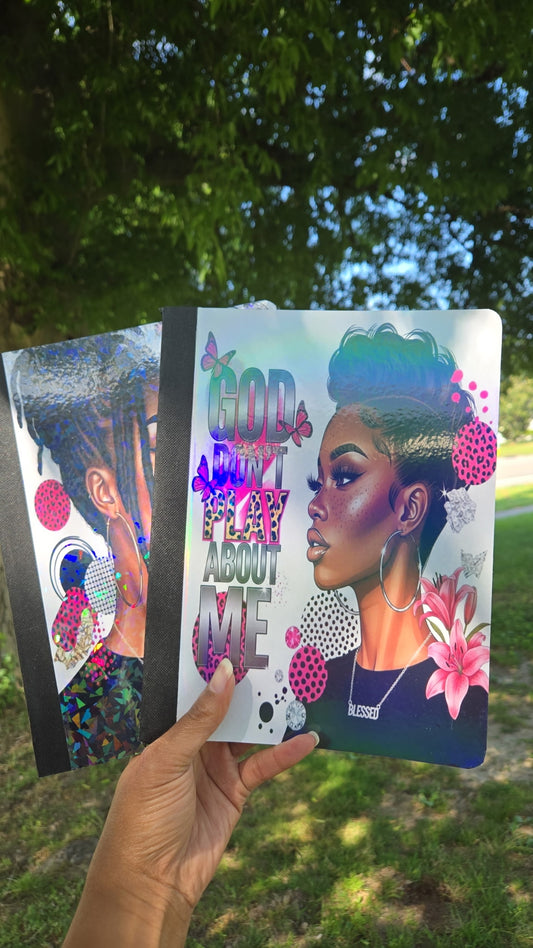"God Don't Play About Me" (Short Cut) - Composition Notebook