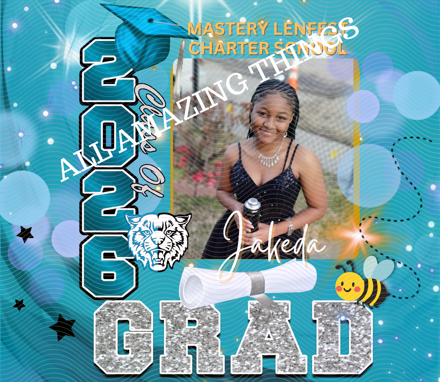 Grad 2026 Personalized Composition Notebook