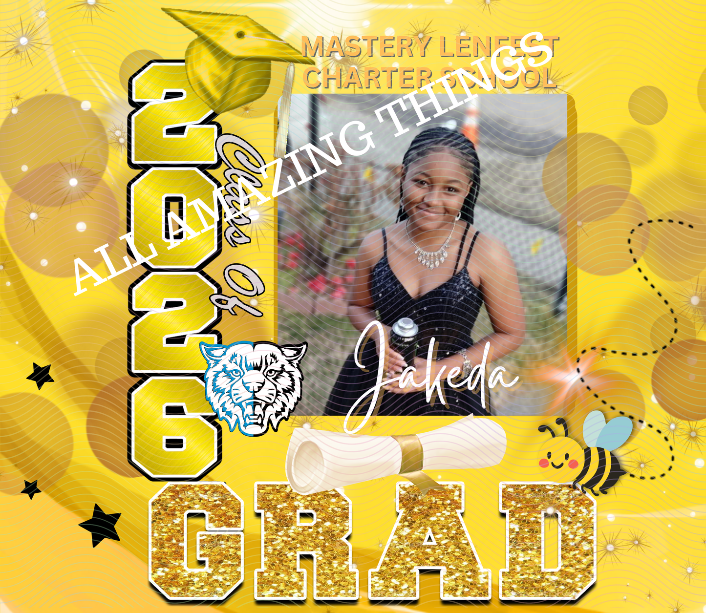 Grad 2026 Personalized Composition Notebook
