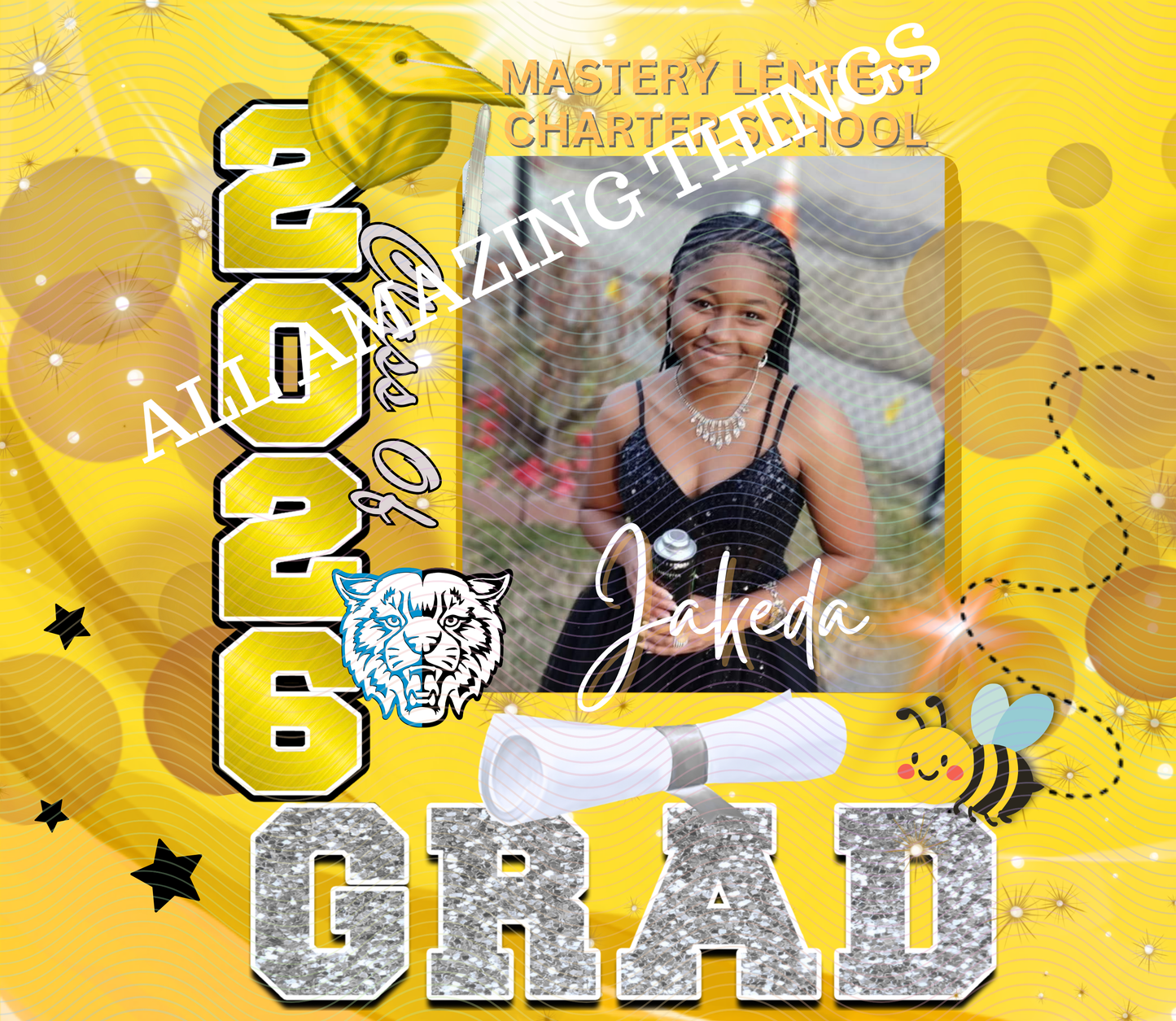 Grad 2026 Personalized Composition Notebook