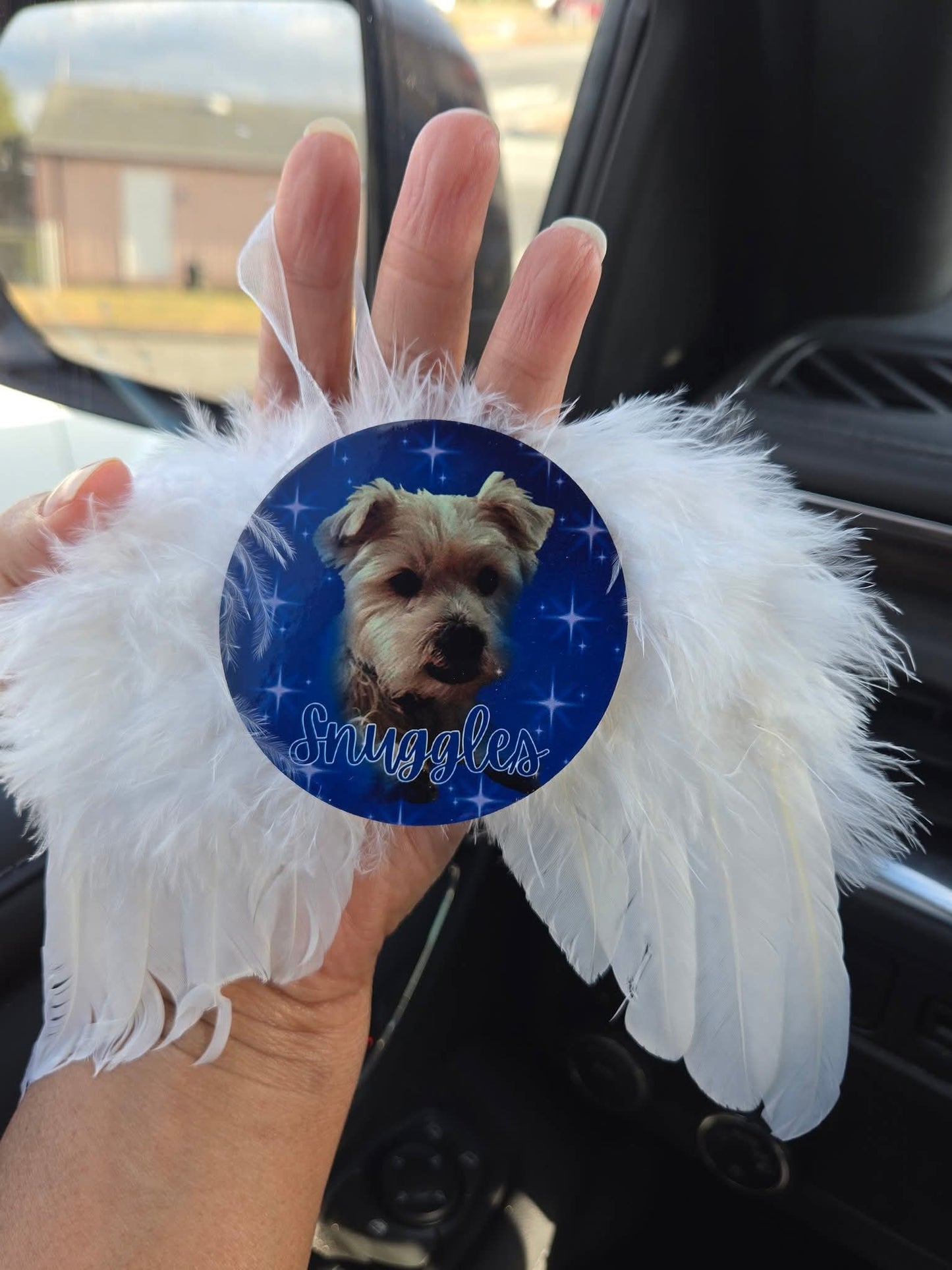 "Angel Memorial Ornament" – Personalized Remembrance Keepsake