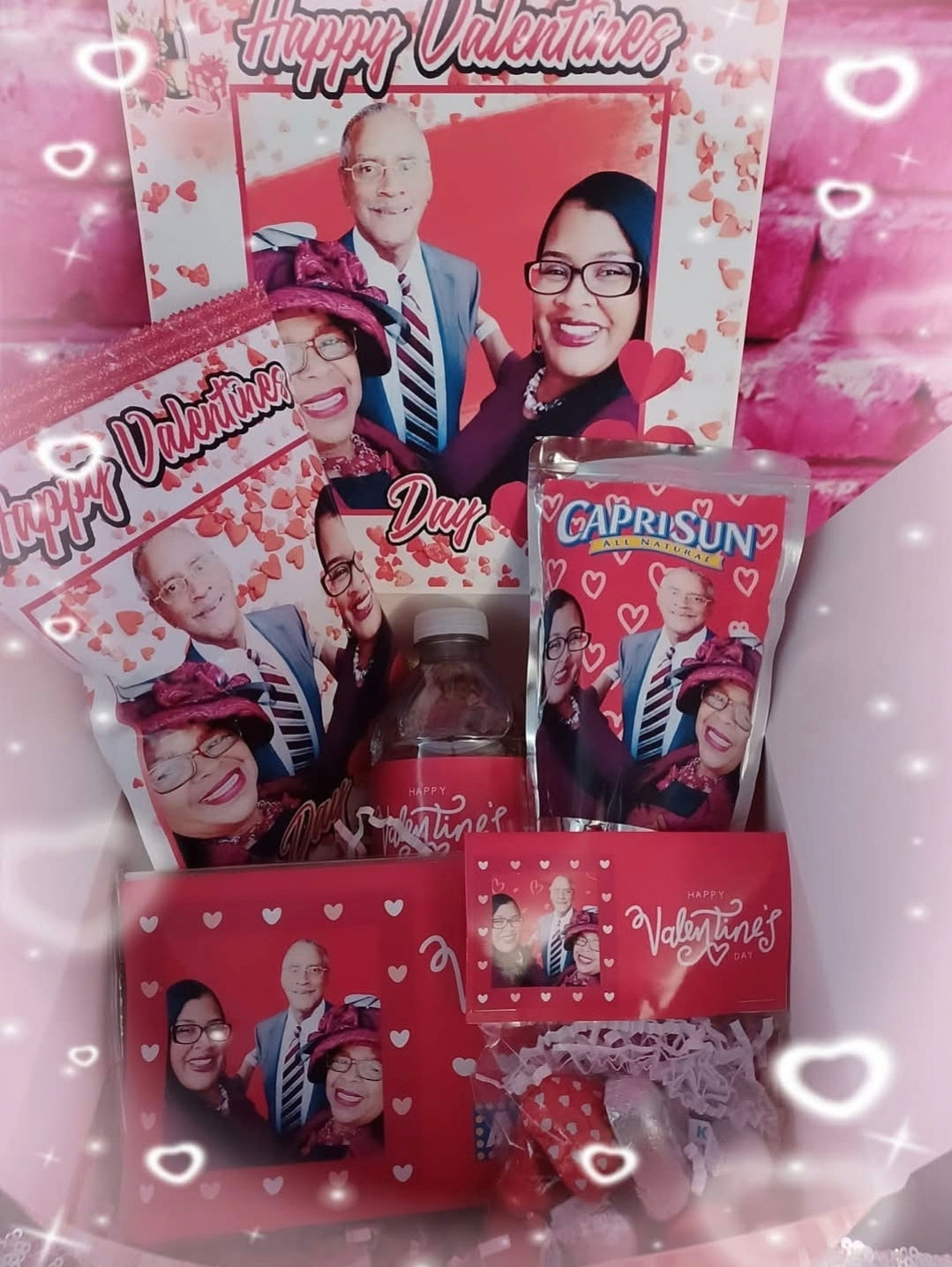 Personalized Valentine's Day Party Favor Box