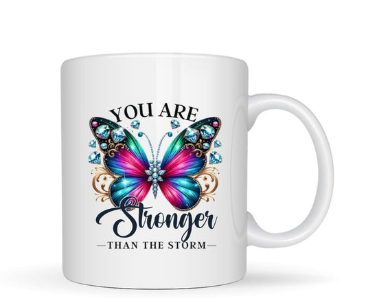 "You are Stronger" Inspirational Mug