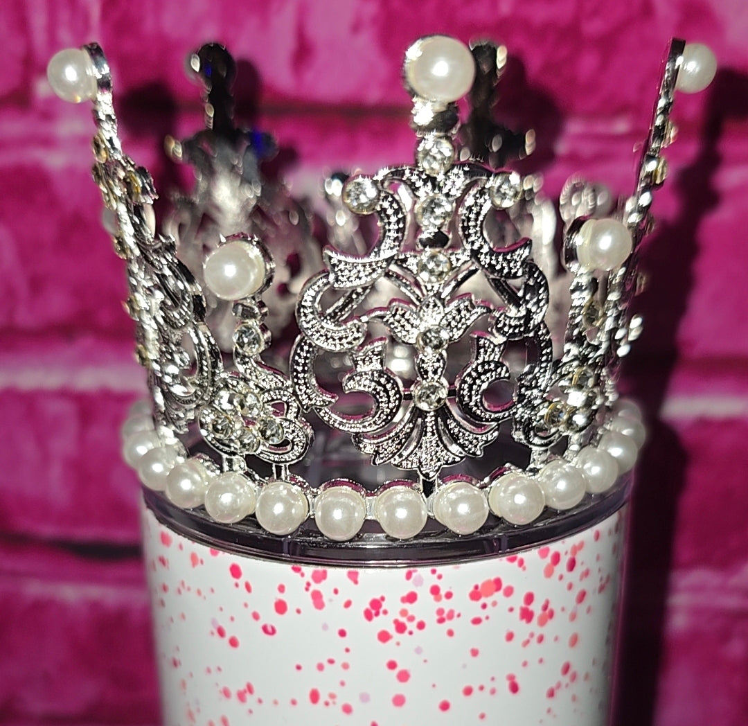 "Expensive and Boujee" Crowned Tumbler