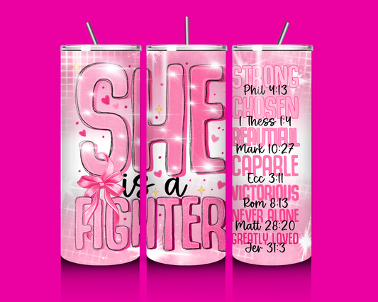 "She is a Fighter" - Tumbler