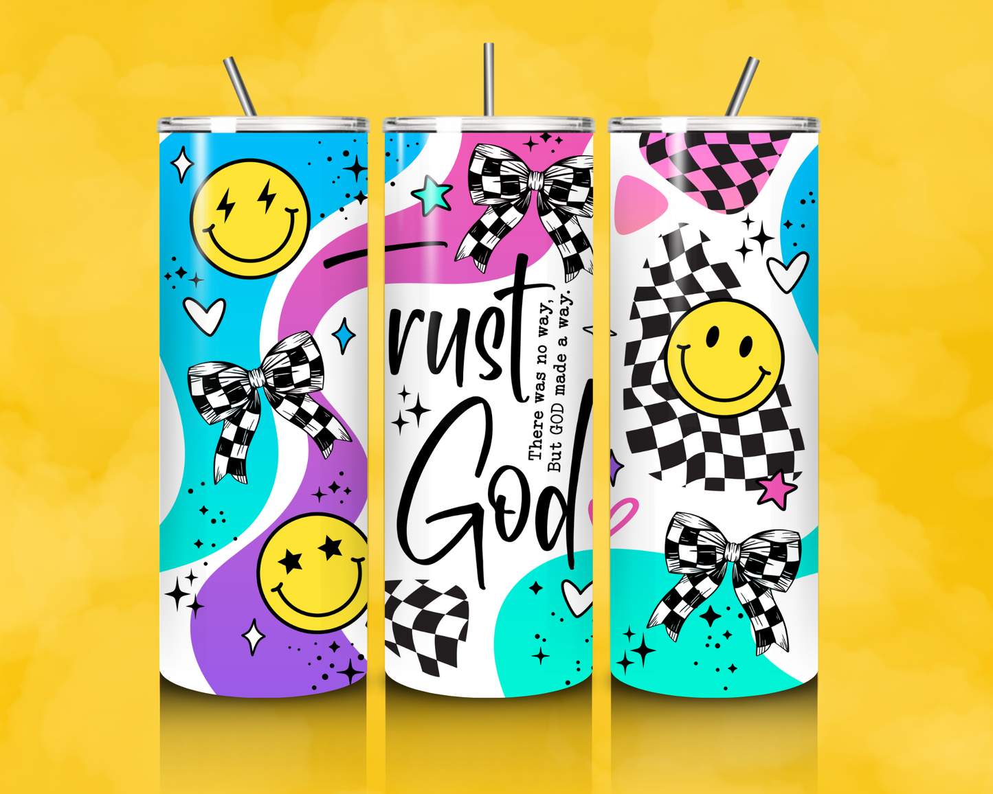"Trust God" Tumbler