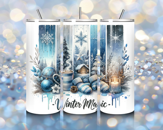 "Winter Magic" Tumbler